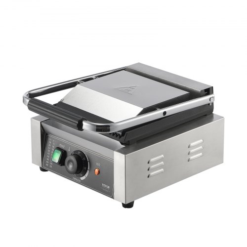 Kereskedelmi Elektromos Panini Szendvicssütő Grill 229x229 mm - Image 4