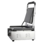 Kereskedelmi Panini Grill Elektromos Szendvicssütő 356x229 mm