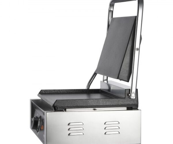 Kereskedelmi Panini Grill Elektromos Szendvicssütő 356×229 mm
