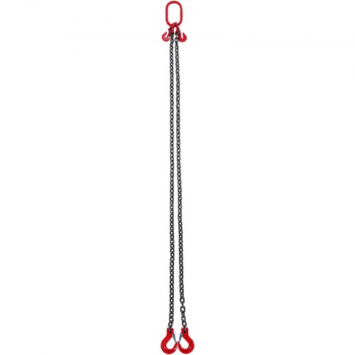 Kétágú G80 Emelőlánc Kapaszkodóhorgokkal 8×152 mm 2994 kg