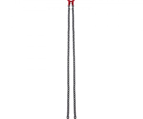 Kétlábú G80 Emelőlánc Kapaszkodóhorgokkal 8mm 1,52m 3t