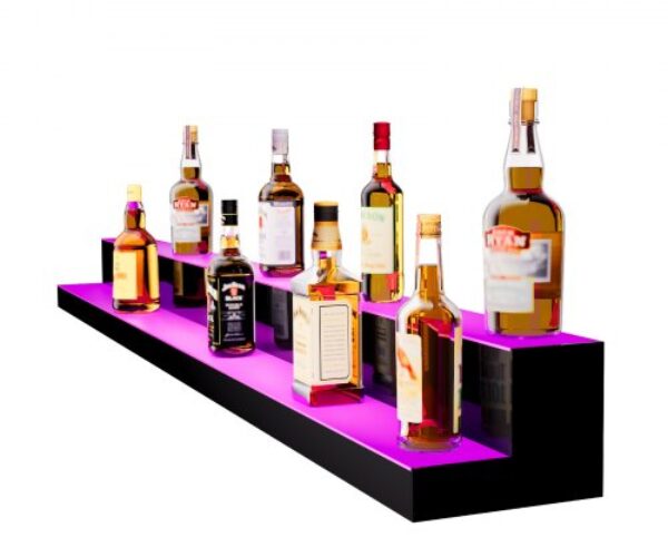 Kétlépcsős LED Italpalack Kijelző RF App 1829 mm