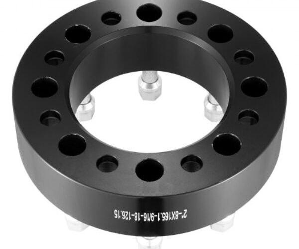 Kovácsolt Kerékadapter 8 Fülű Fekete 50,8 x 203,2 x 165,1 mm