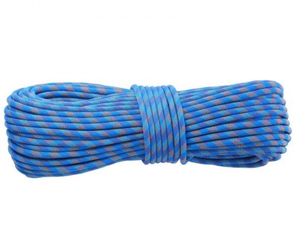 Kültéri Dinamikus Mászókötél Kék 10,2 mm 60 m