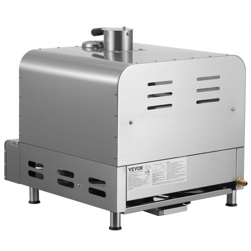Kültéri Gáz Pizzasütő Rozsdamentes Acél 279 mm - Image 3