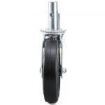 Nehéz Teherbírású Forgó Görgő Kettős Retesszel 203x51 mm