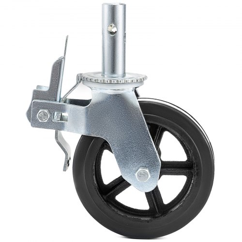 Nehéz Teherbírású Forgó Görgő Kettős Retesszel 203x51 mm - Image 3