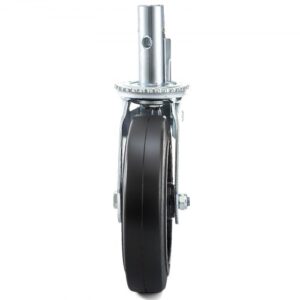 Nehéz Teherbírású Forgó Görgő Kettős Retesszel 203x51 mm