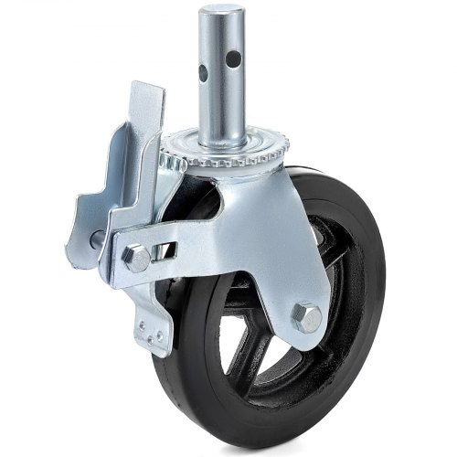 Nehéz Teherbírású Forgó Görgő Kettős Retesszel 203x51 mm - Image 5