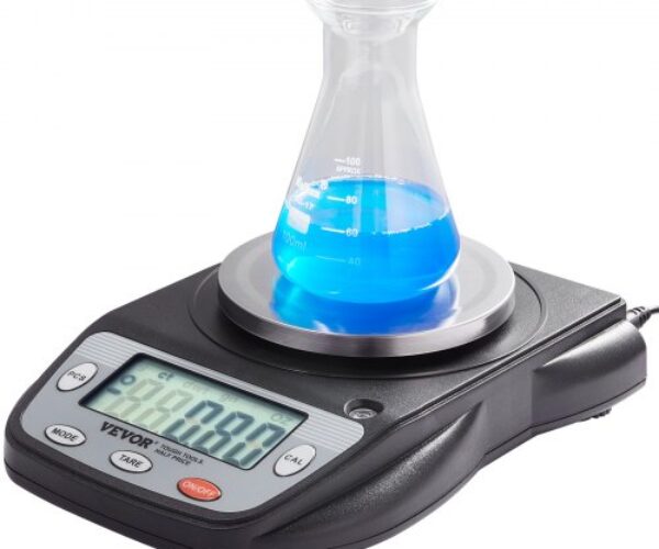 Oszlopos Elektronikus Laboratóriumi Mérleg 600 g