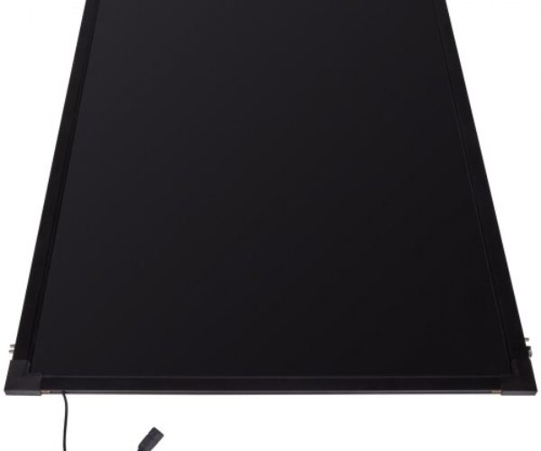 Oszlopos LED Üzenettábla Törölhető Világító 813×610 mm