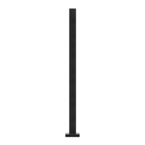 Oszlopos Üvegbilincs Fekete 951 mm 10–12 mm