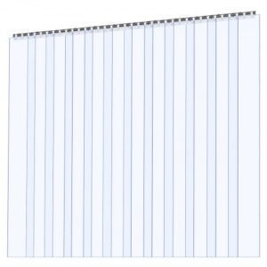 PVC Szalagfüggöny Hűtőfagyasztó Átlátszó 1829 x 2438 mm