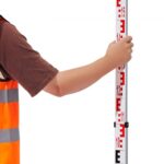 Teleszkópos Mérőrúd Buborékszinttel Táskával 3 m