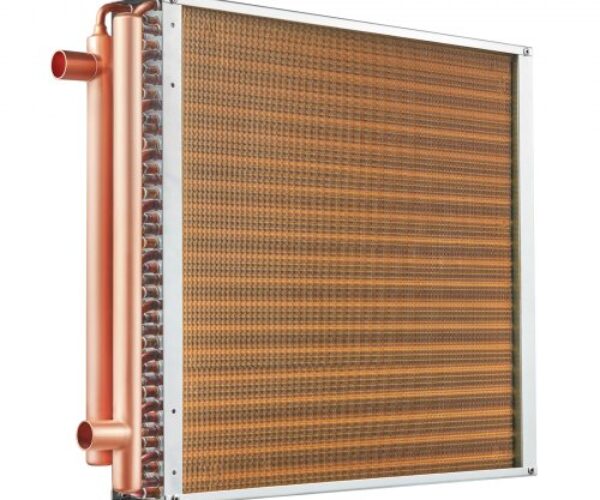 Víz-Levegő Hőcserélő 3 Soros Réz 508×508 mm